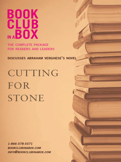 Title details for Bookclub-in-a-Box Discusses Cutting For Stone, by Abraham Verghese by Marilyn Herbert - Available